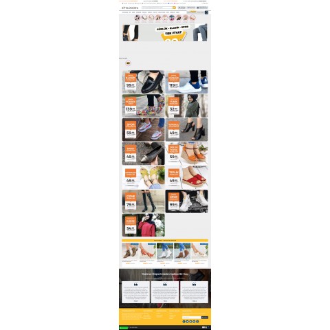 Opencart Journal Ayakkabı Satış Tam Paket