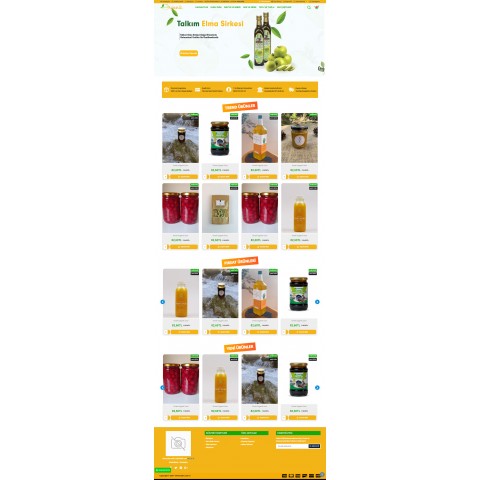 Opencart Journal Gıda Tam Paket