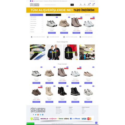 Opencart Journal Spor Tam Paket